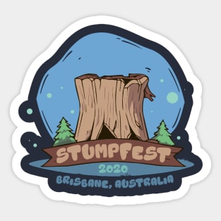 Stumpfest 2020 Brisbane Australia Sticker